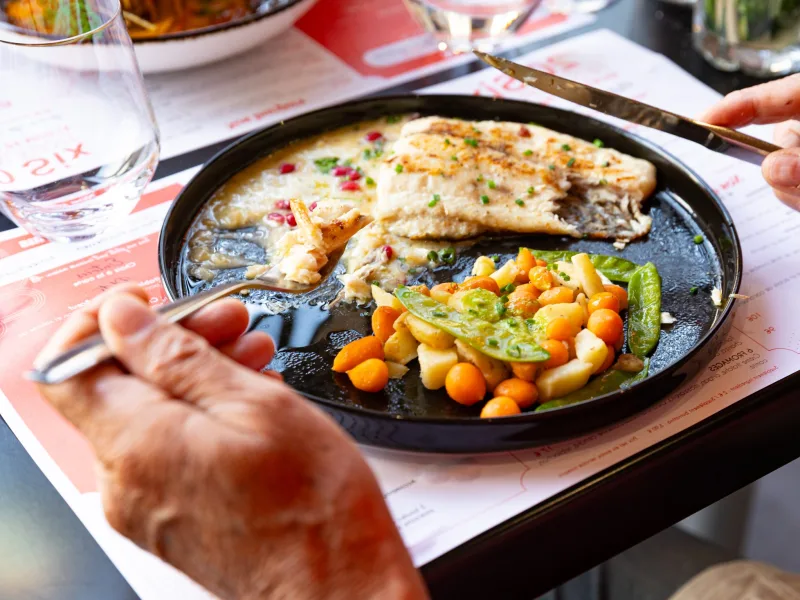 À table, le poisson du jour