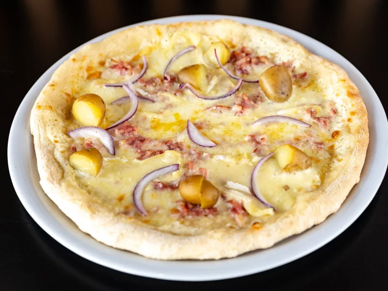 Pizza, pâte fine maison