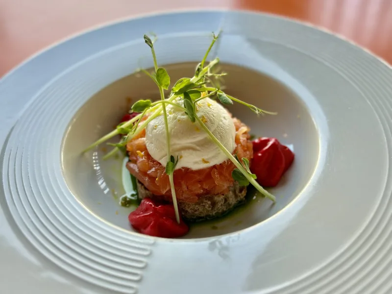 Tartare de saumon