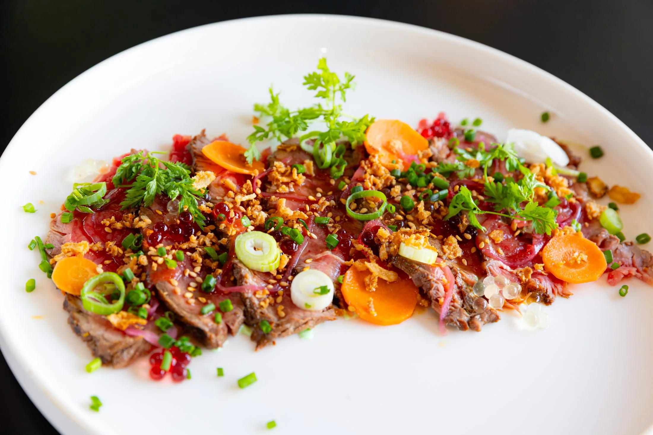 Tataki de Boeuf du Restaurant Le 20 Six